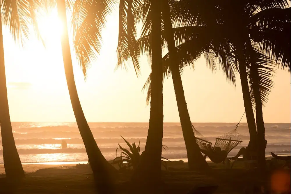 Sunset View at the Beach
